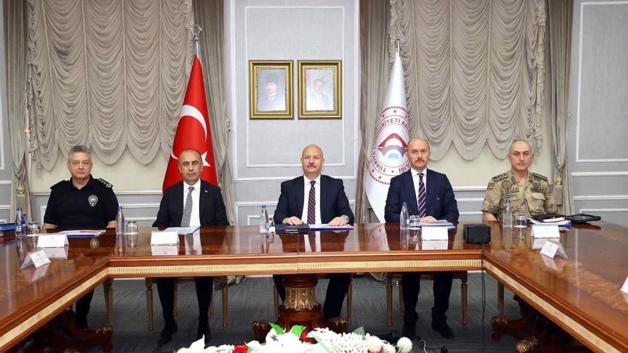 Üniversitelerde huzur ve güveni artırma toplantısı yapıldı
