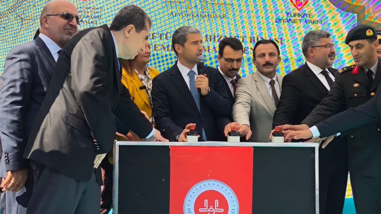 Müftülüğün yeni hizmet binasının temeli atıldı
