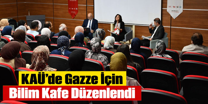 Kafkas Üniversitesinde Gazze’deki Akademik Yıkım Konuşuldu