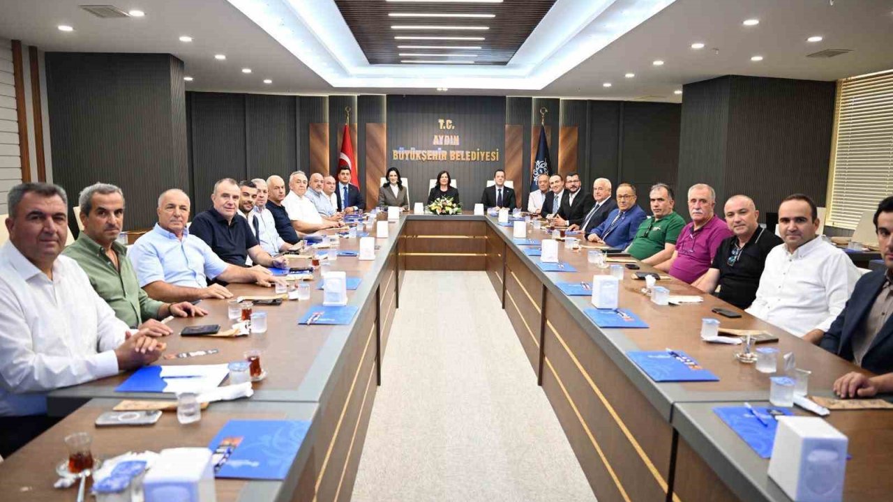 Başkan Çerçioğlu incir ihracatçıları ile buluştu