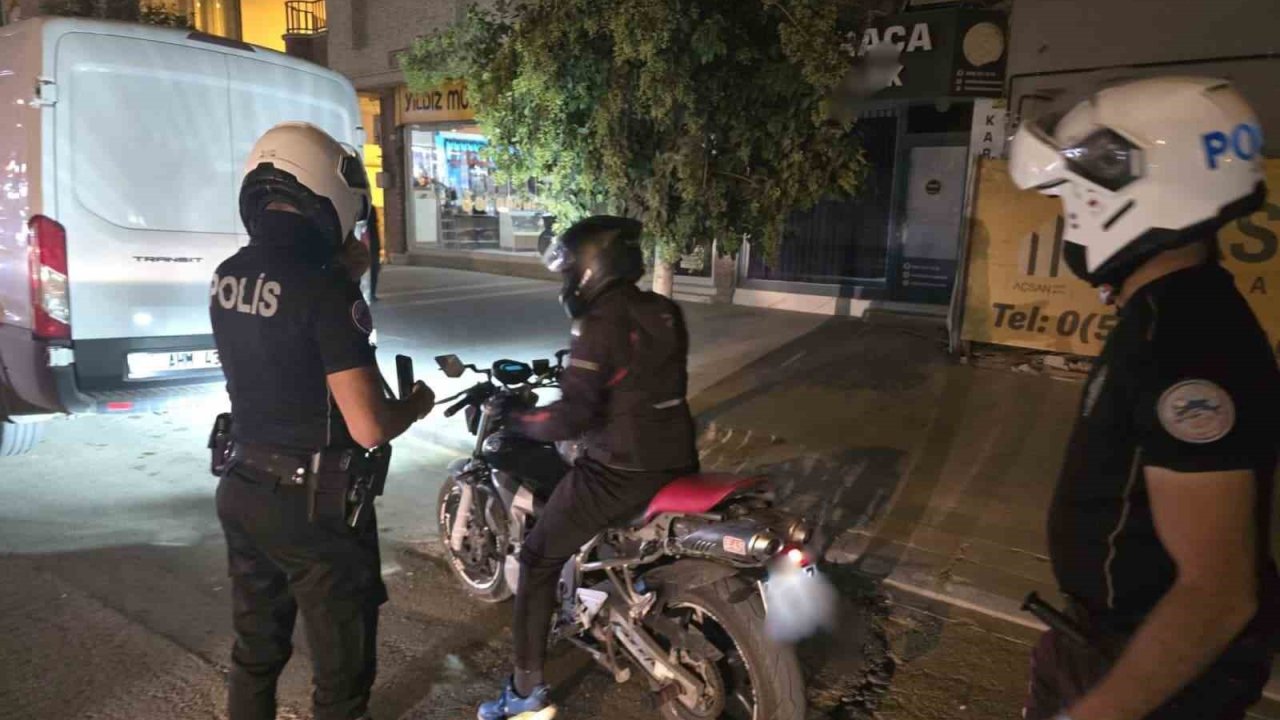 Malatya’da motosikletlere yönelik denetim