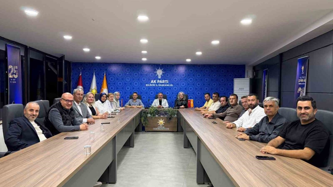 AK Parti Bilecik’te yeni dönem için düğmeye basıldı