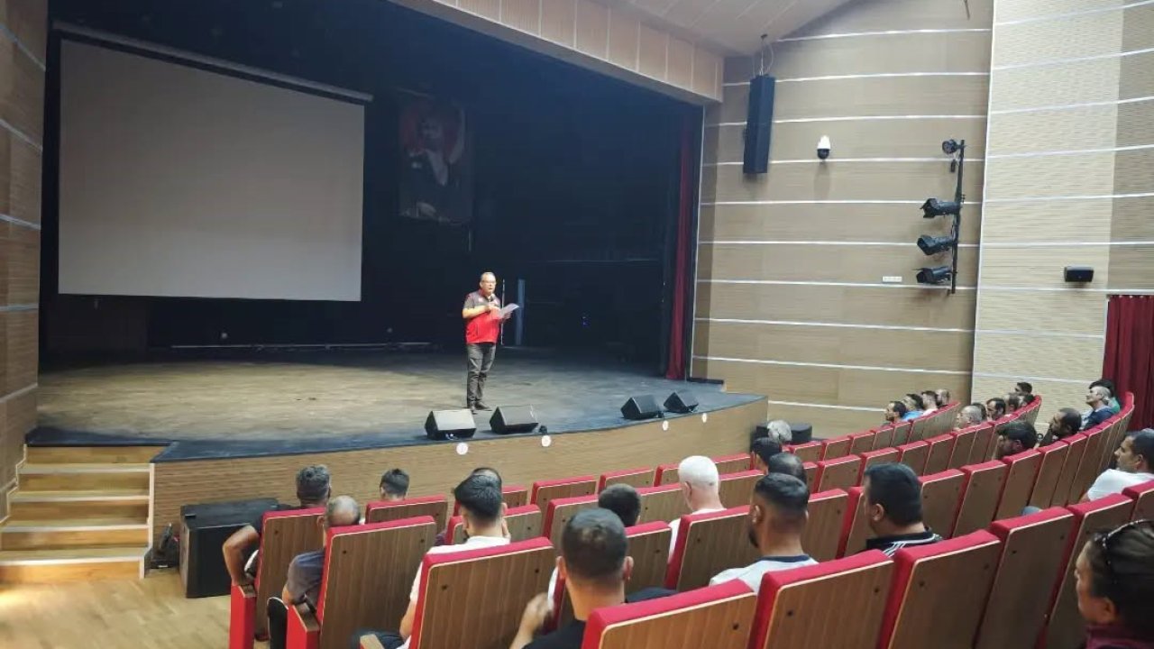 Hükümlülere yönelik çevre bilinci semineri