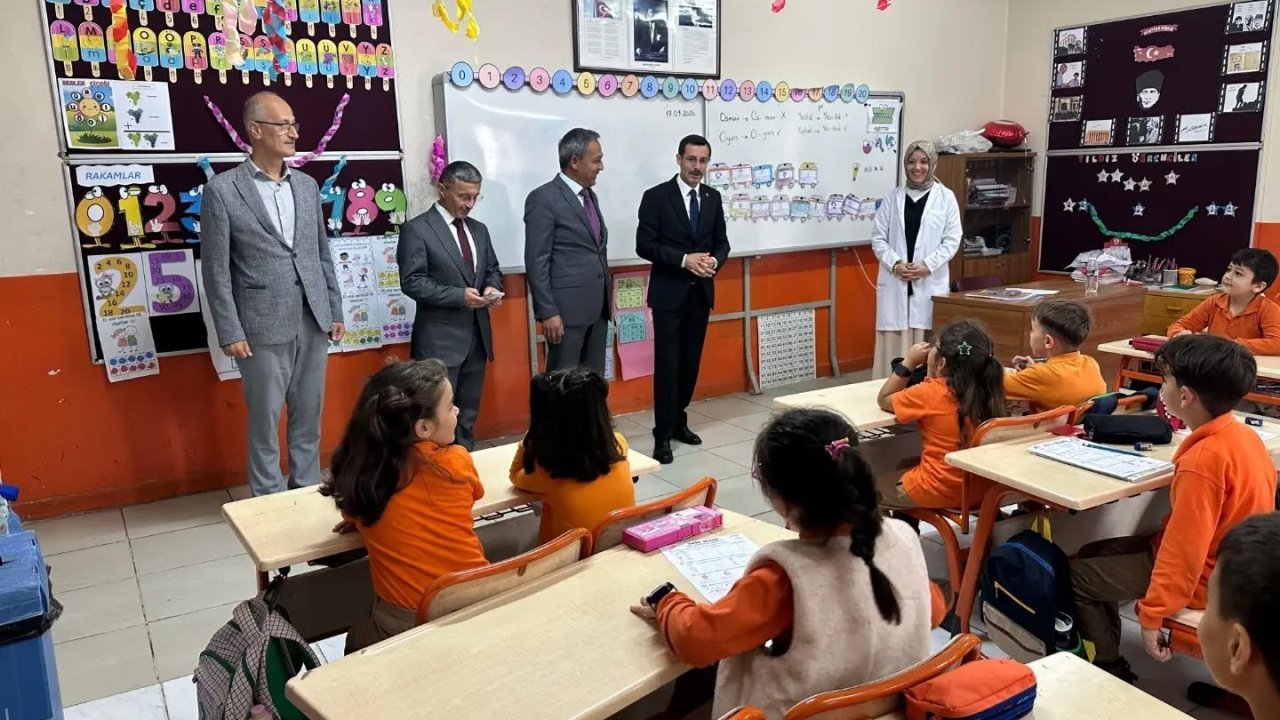 Kaymakam Polat öğrencilerle buluştu