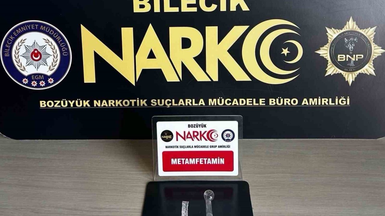 Bilecik’te uyuşturucu operasyonu: 1 şüpheli yakalandı