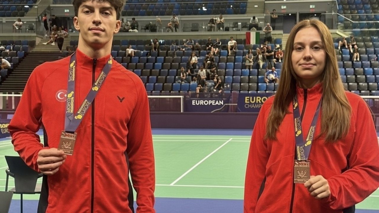 Erzincanlı badmintoncular dünya gençler sıralamasında 2. sıraya yükseldi