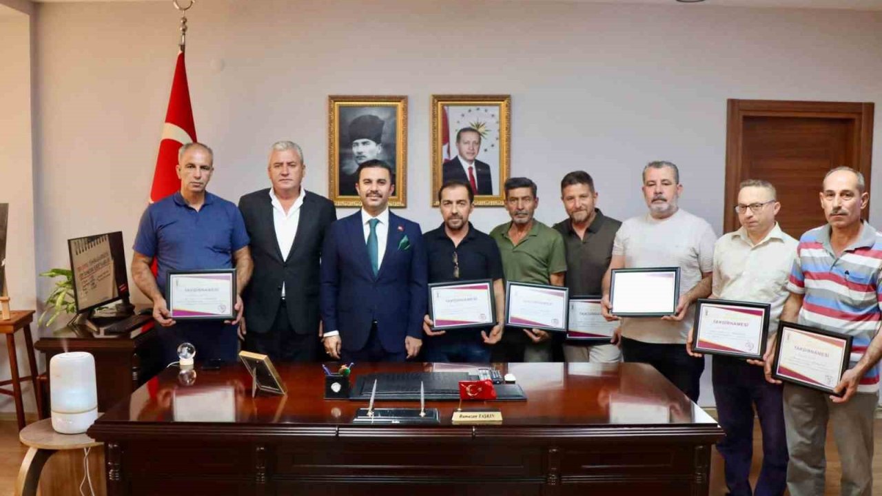 Koçarlı Kaymakamı Taşkın, 25 yıllık esnaflarla bir araya geldi