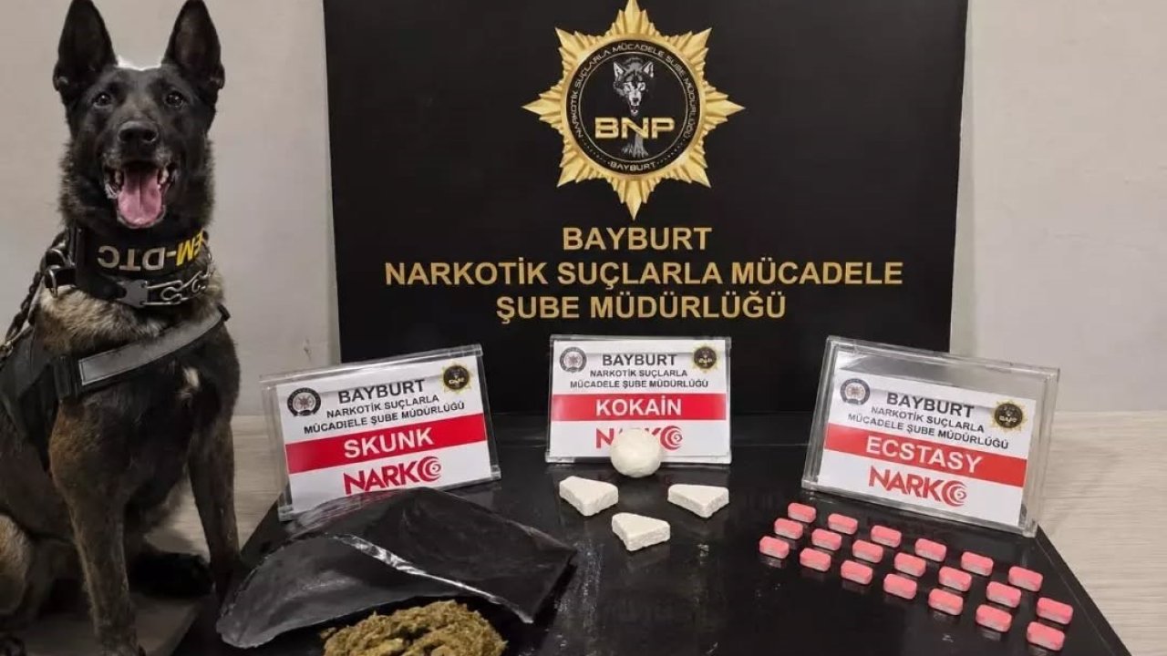Bayburt’ta uyuşturucu operasyonunda yakalanan şüpheli tutuklandı