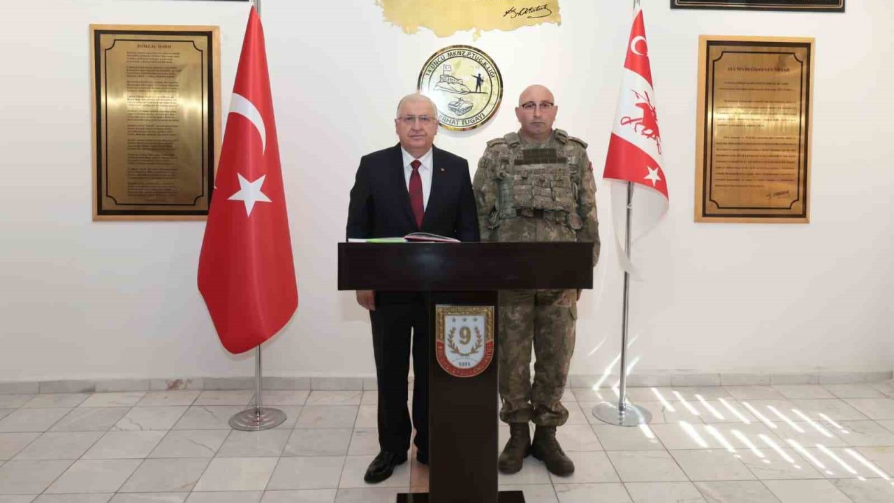 Bakan Güler, Kars’ta 14’üncü Mekanize Piyade Tugay Komutanlığını ziyaret etti