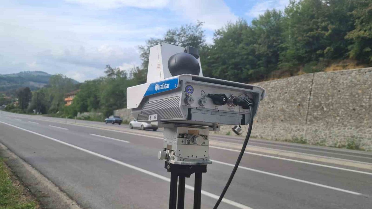 Zonguldak’ta yapay zeka destekli yeni nesil radarla hız denetimi