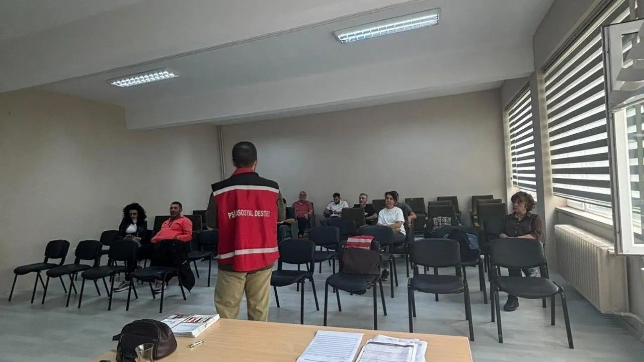 Sinop’ta afet ve acil durumlarda psikososyal destek çalışmaları