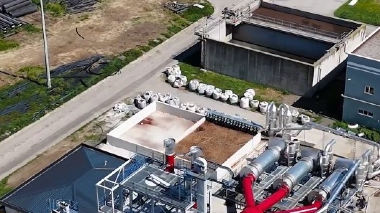 Samsun’da atık çamuru enerjiye dönüştürecek tesis kuruldu