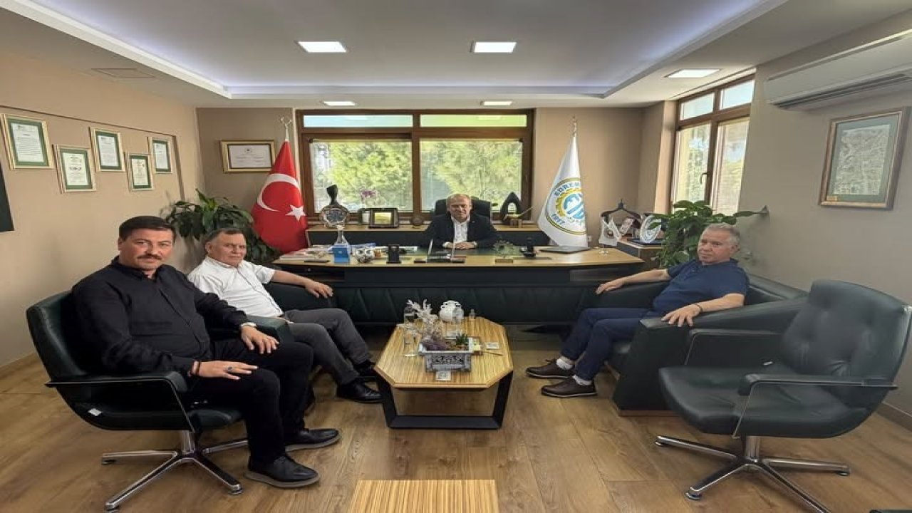 ETO geçmiş dönem başkanı Mehmet Ertaş’tan Edremit Ticaret Odası’na ziyaret