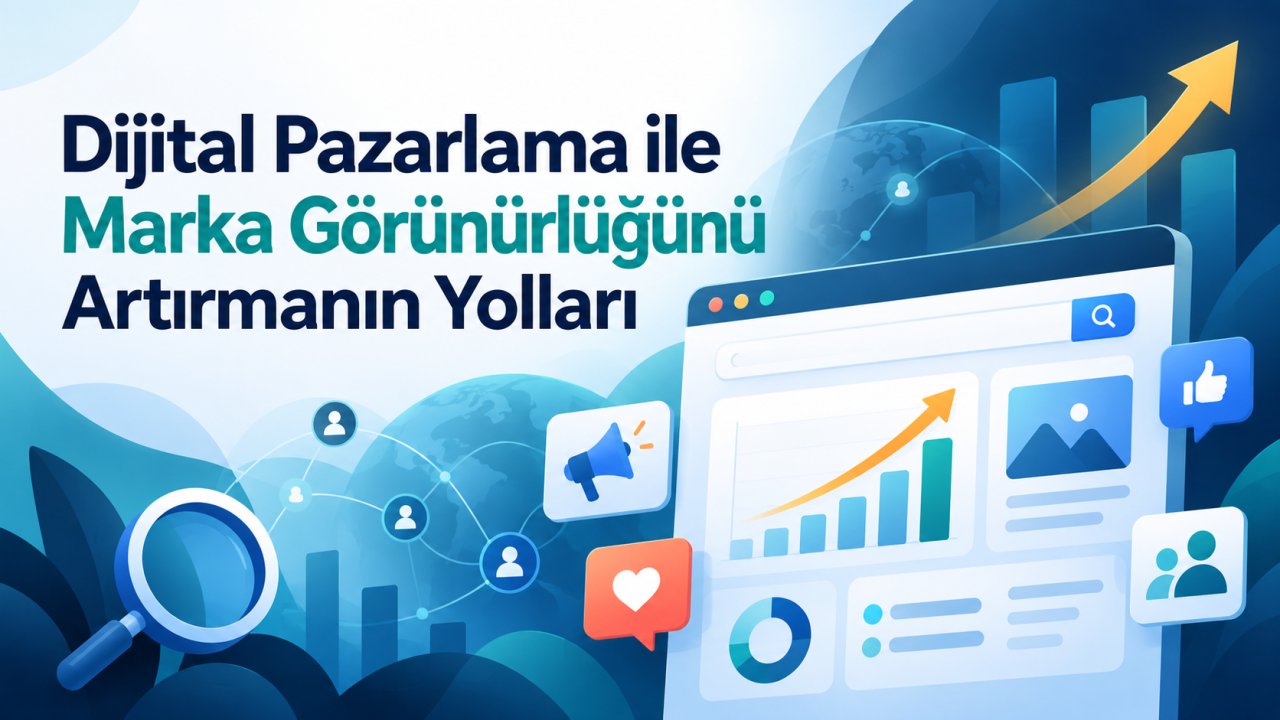 Dijital Pazarlama ile Marka Görünürlüğünü Artırmanın Yolları