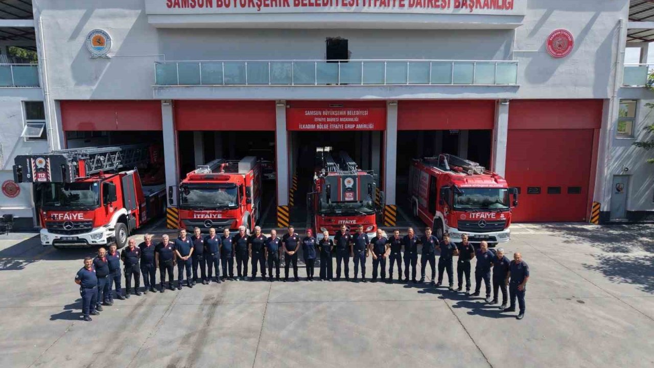 Samsun İtfaiyesi 9 ayda 8 bin 157 olaya müdahale etti