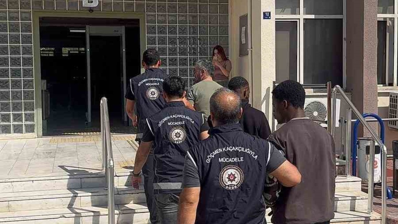Efeler’de 31 düzensiz göçmen yakalandı: 2 tutuklama