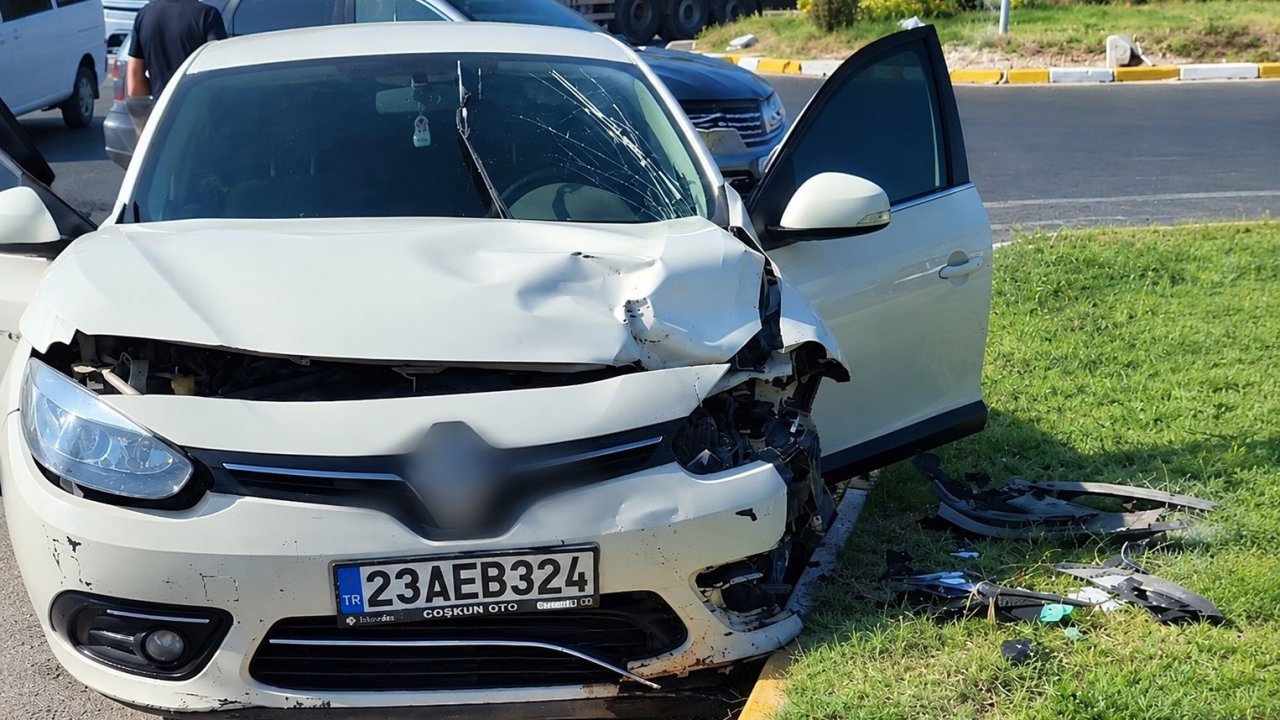 Elazığ’da trafik kazası: 1 yaralı