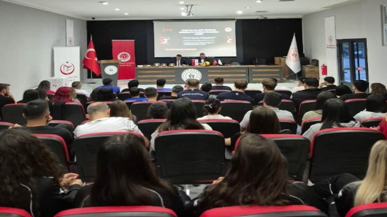 Kayseri’de voleybol sezonu öncesi bilgilendirme toplantısı yapıldı