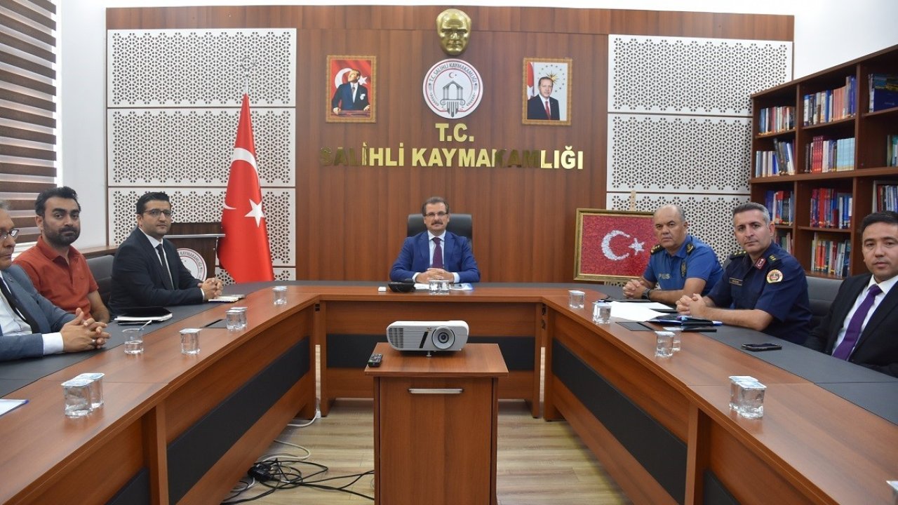 Salihli’de üniversite güvenliği için toplantı