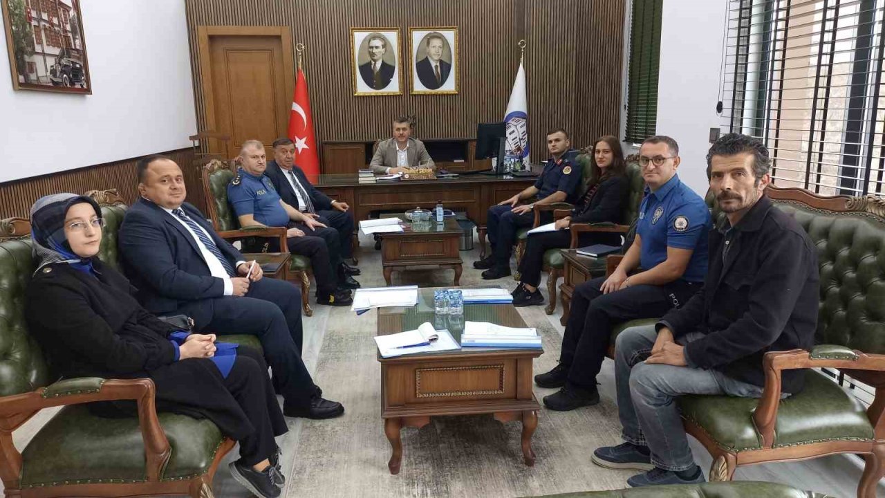 Havza’da spor güvenliği masaya yatırıldı
