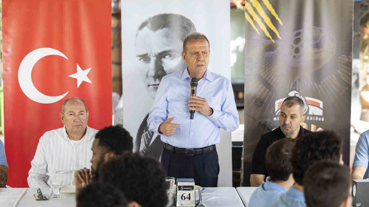 Başkan Seçer, MSK Erkek Basketbol Takımı ile buluştu