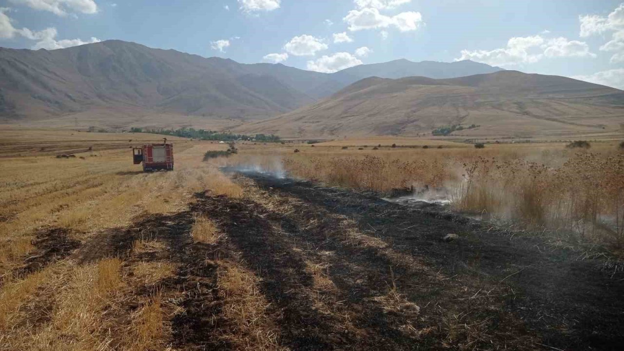Van’da örtü üstü yangını