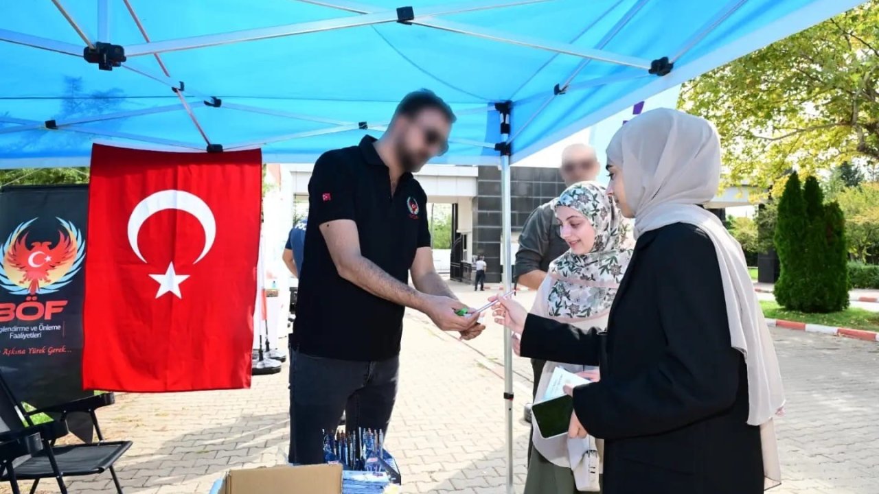 Bingöl’de üniversite öğrencilerine terörle mücadele konusunda bilgilendirme yapıldı