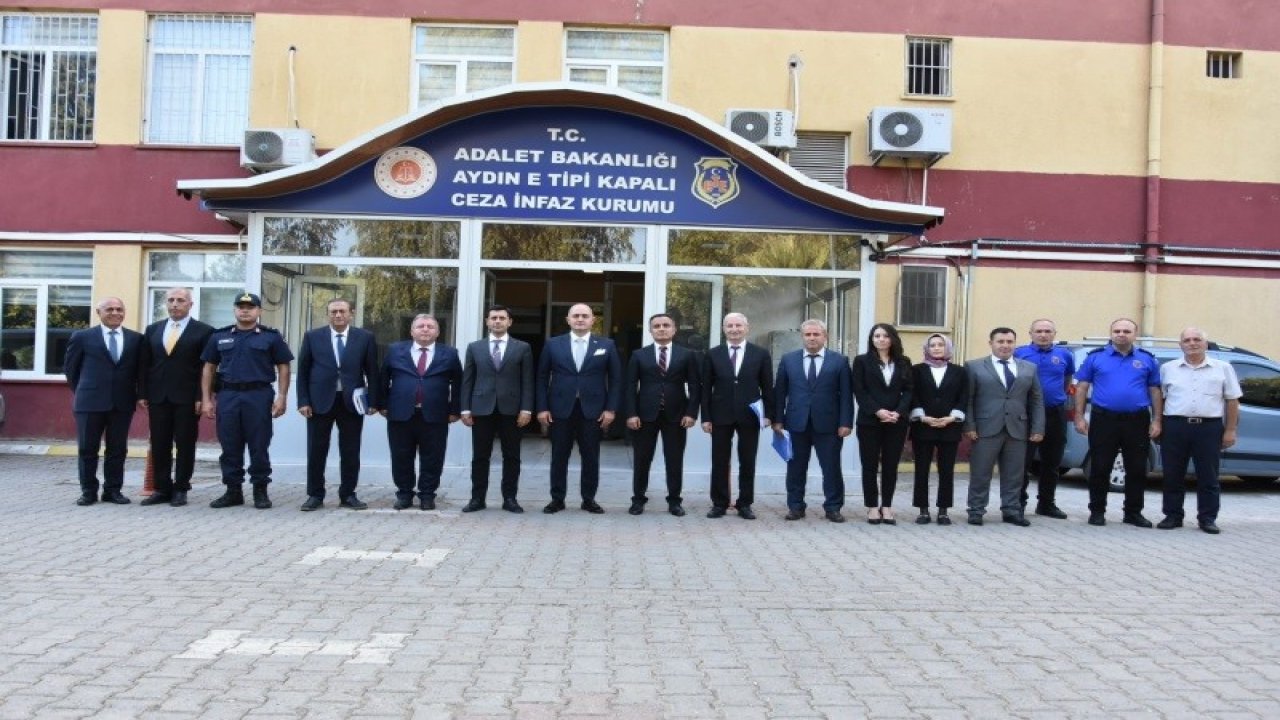 Başsavcı Arısoy, Aydın E Tipi Cezaevi’ndeki çalışmaları değerlendirdi