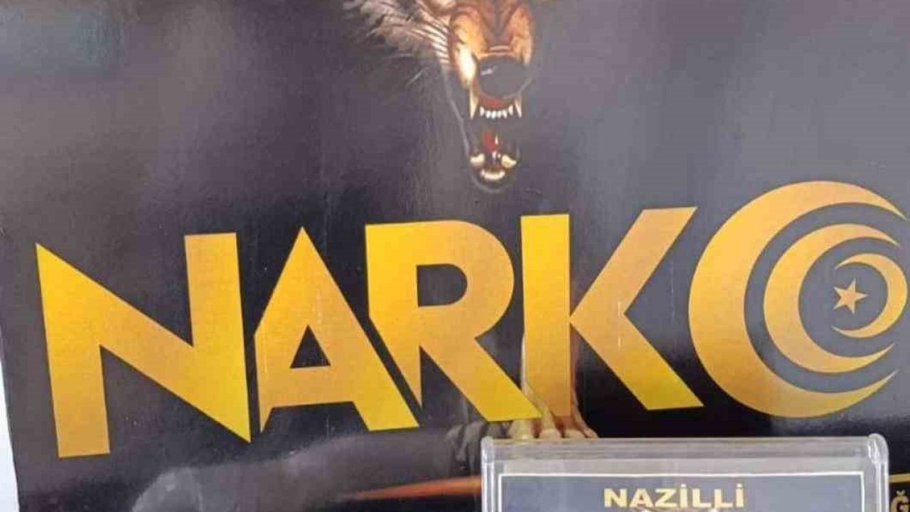 Nazilli’de 756 gram uyuşturucu madde ele geçirildi