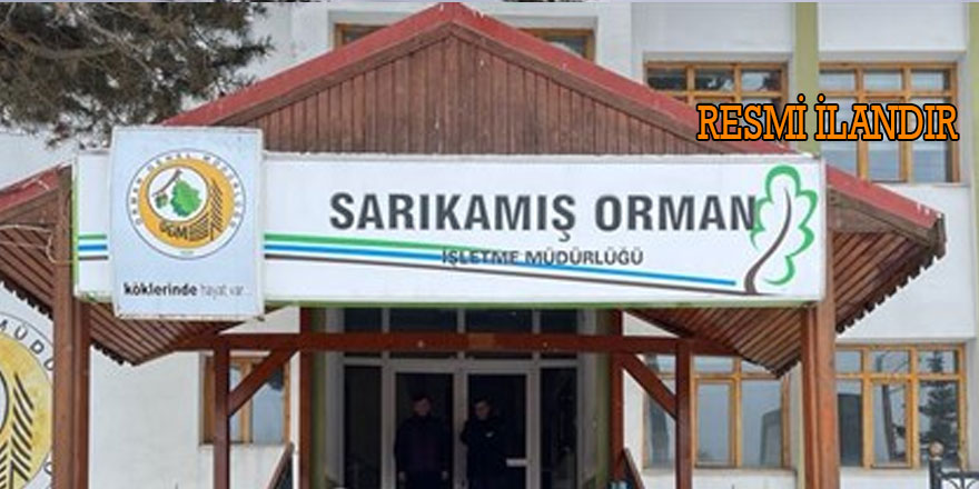 Alabalık Konaklamasız Orman Parkı Kiralama Yapılacaktır