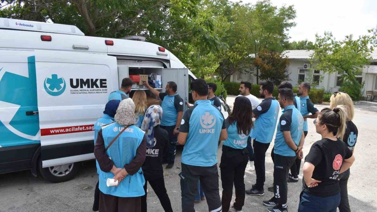 UMKE’den acil müdahale eğitimi