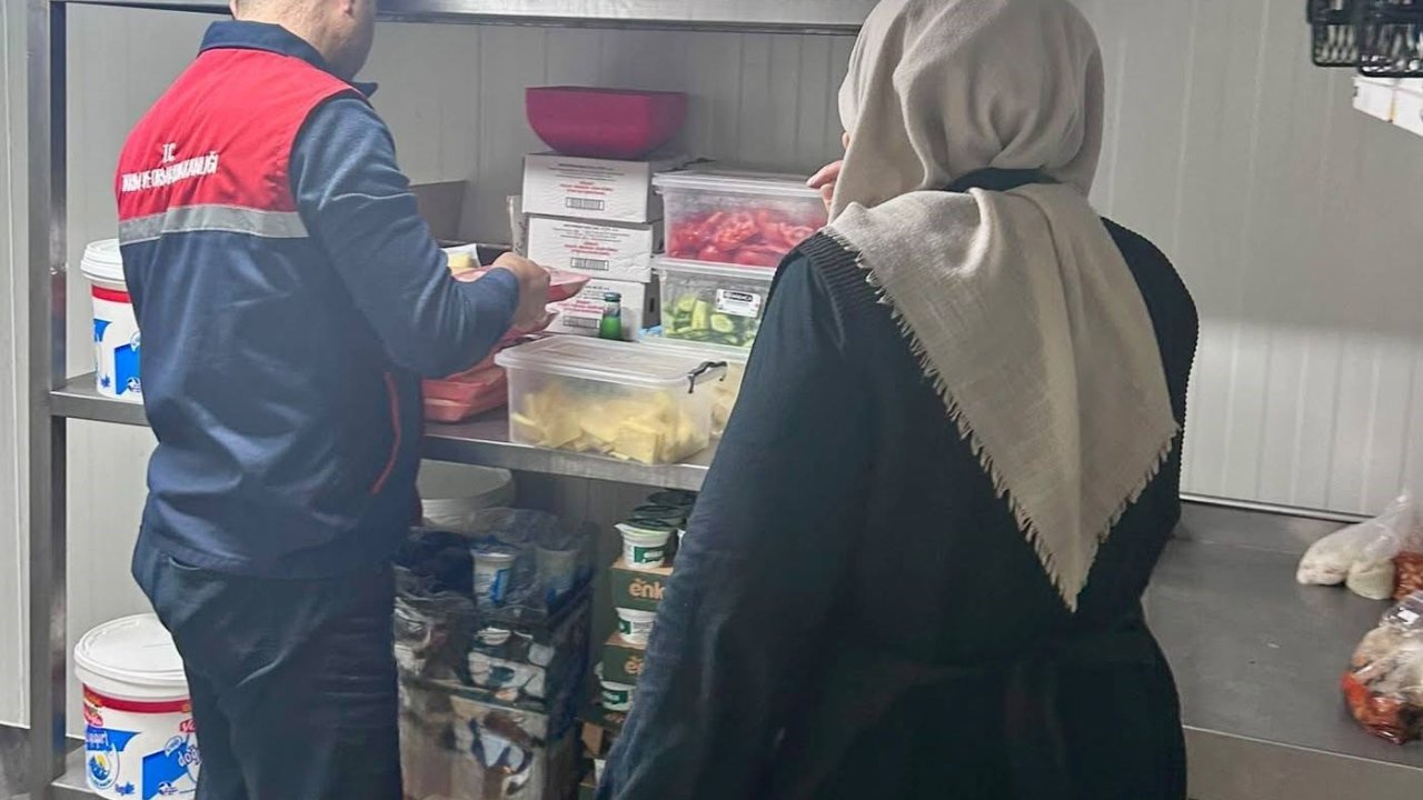 Bolvadin’de okul kantinlerine yönelik denetim