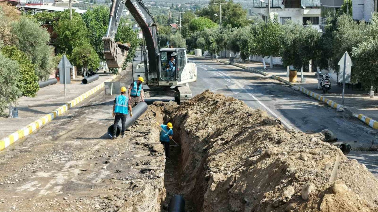 Aydın Büyükşehir Belediyesi’nden Bozdoğan’a altyapı yatırımı