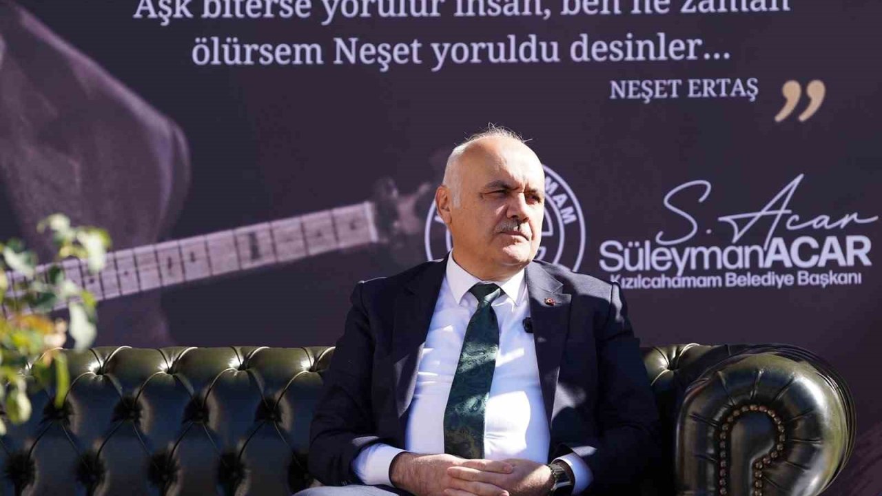 Kızılcahamam’da ’Bozkırın Tezenesi’ Neşet Ertaş’a vefa