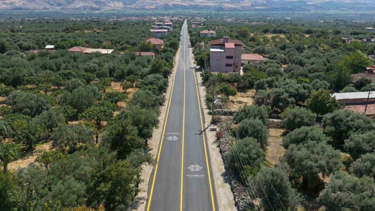 Kuyucak’taki yol yenilendi