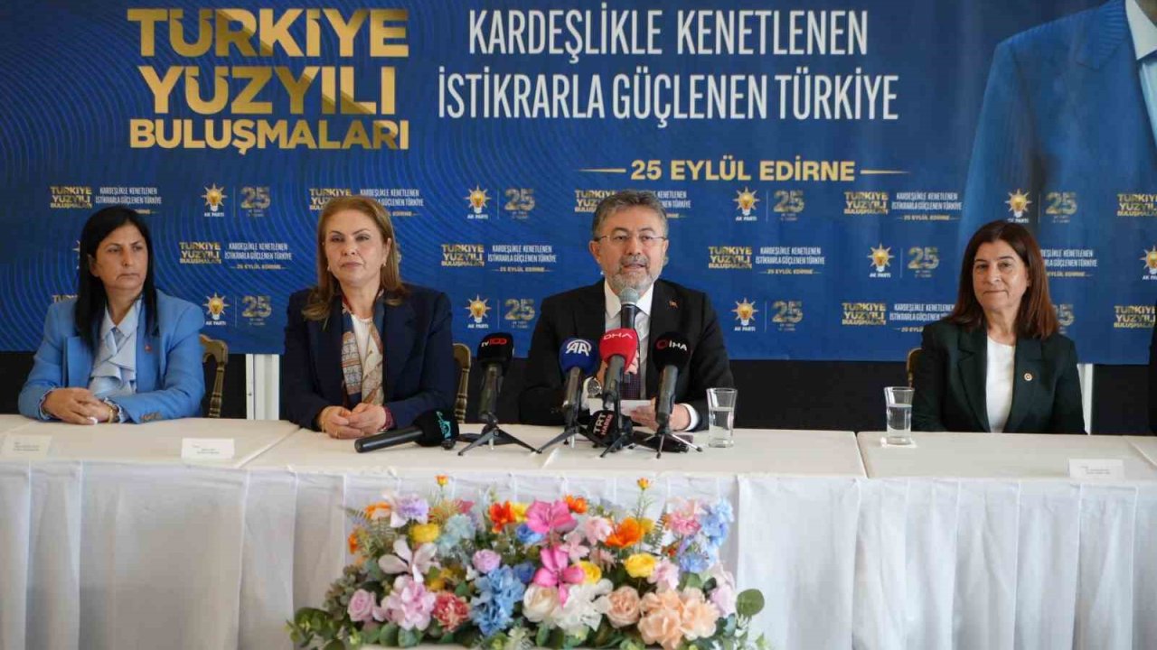 Bakan Yumaklı: "Edirne’nin tarım, orman ve su potansiyelini verimli bir şekilde kullanması için 136 milyar liralık destek sağlandı"