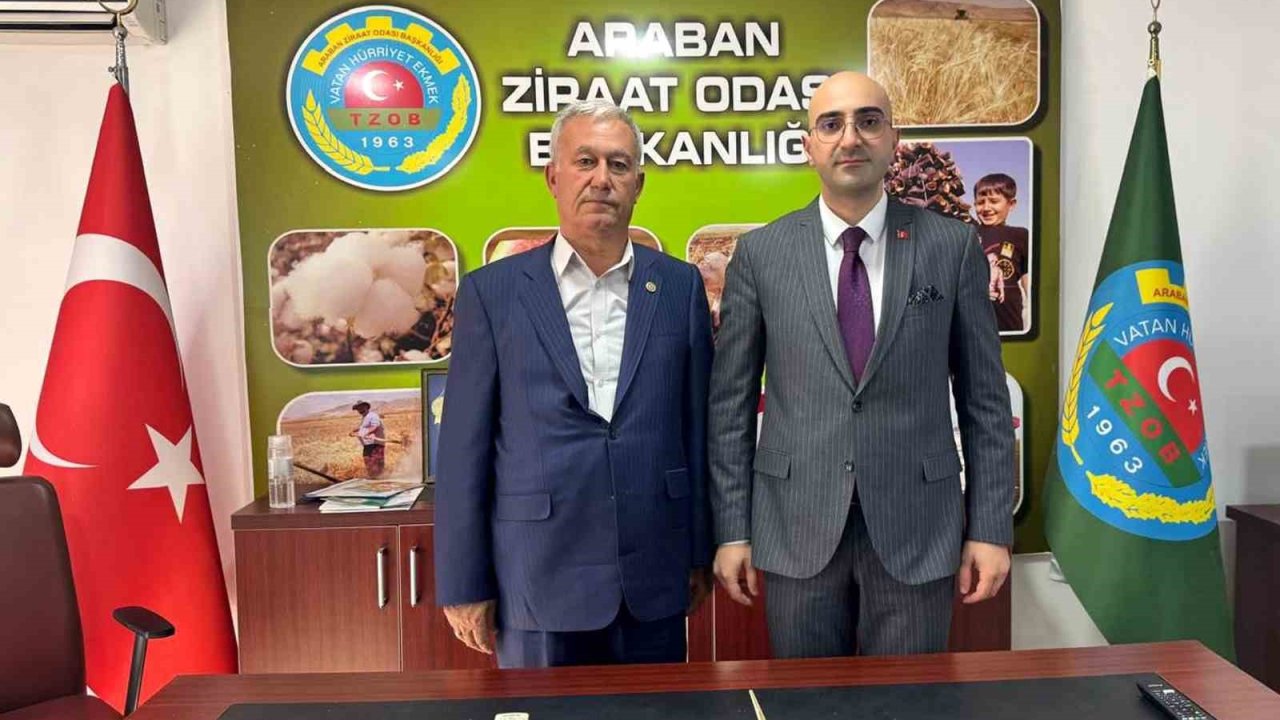 Kaymakam Ceylan, Hasan Altun ile bir araya geldi