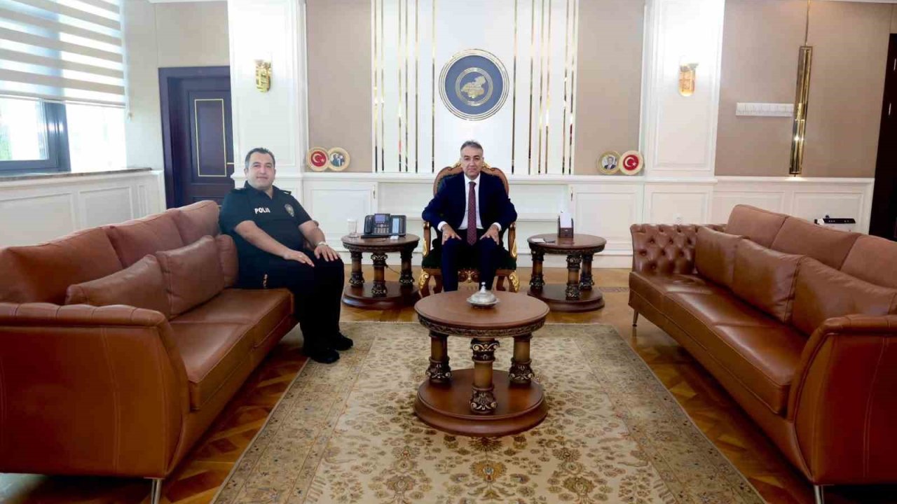 Vali Çağatay Tınmazol’unu kabul etti