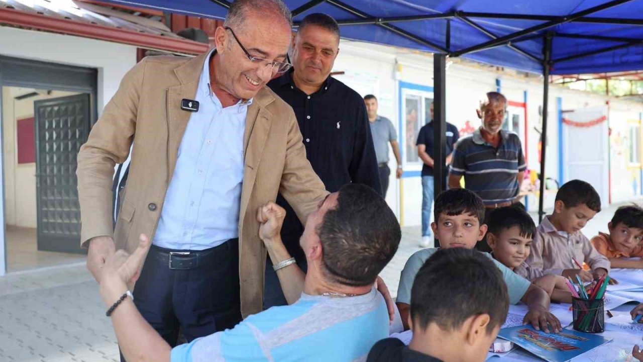 Başkan Yapar, çocukların mutluluğuna ortak oldu