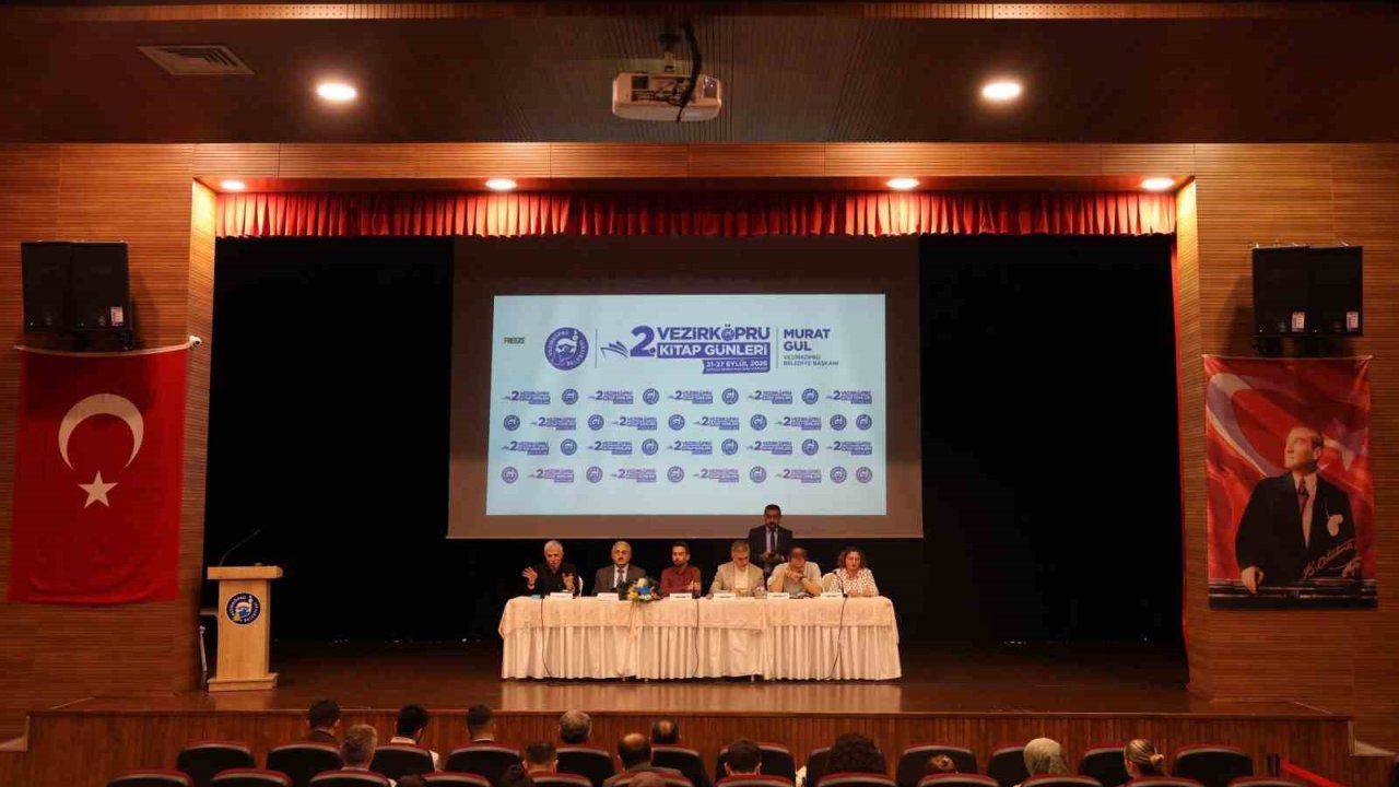 Vezirköprü Kitap Günleri’nde eğitim ve edebiyat buluşması