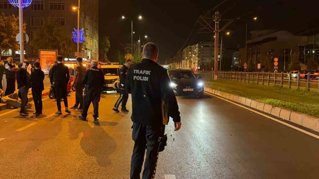 Kayseri’de motosiklet yolun karşısına geçmeye çalışan çocuğa çarptı: 2’si ağır, 3 yaralı