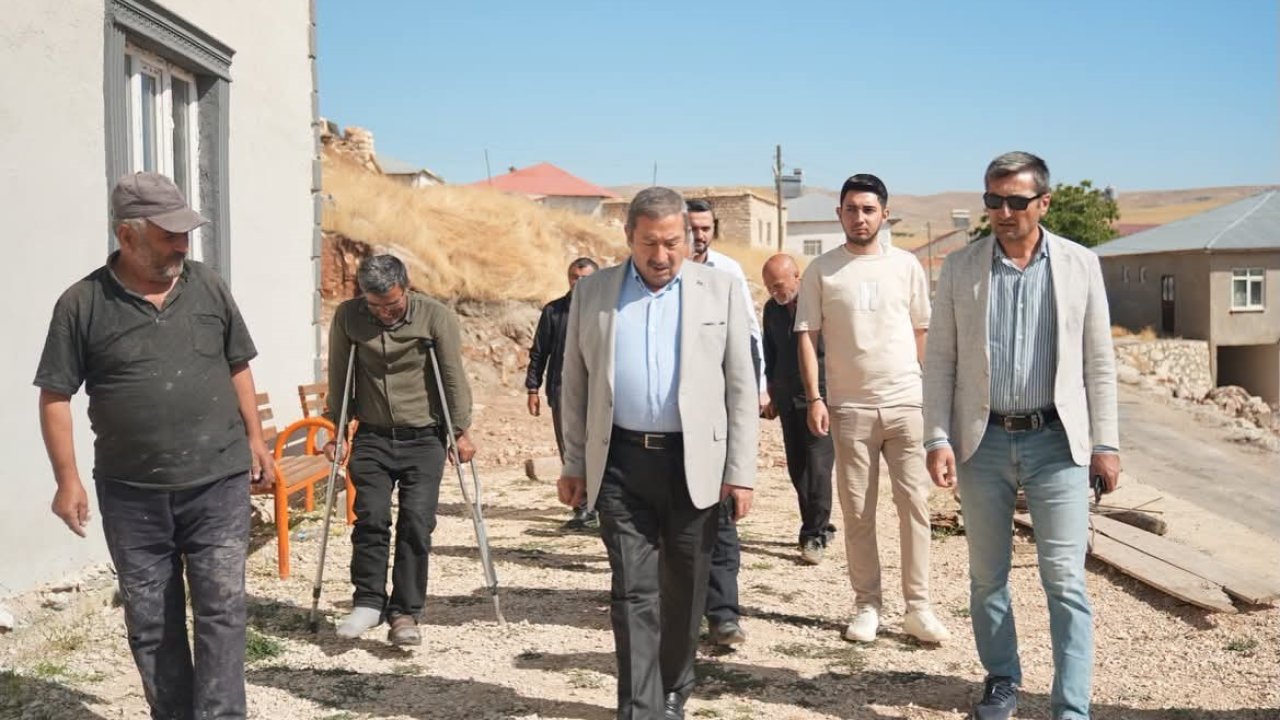 Darende’de Üçpınar Mahallesi’ne çevre düzenlemesi