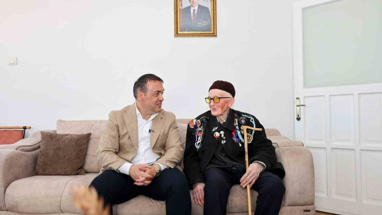 Şehit babası Hasan Bayır 93 yaşına girdi