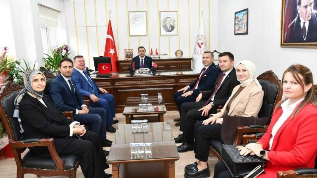 Kaymakam Yılmaz, eğitim camiasıyla bir araya geldi