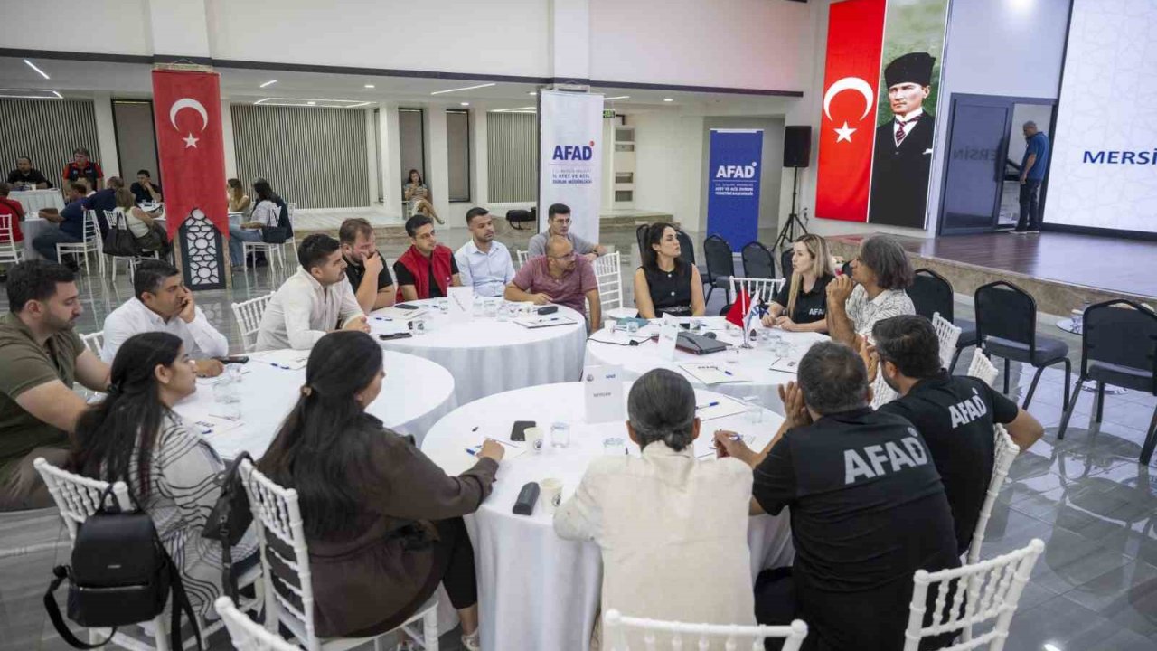 Mersin’in afet riskleri için 5 yıllık eylem planı hazırlanıyor