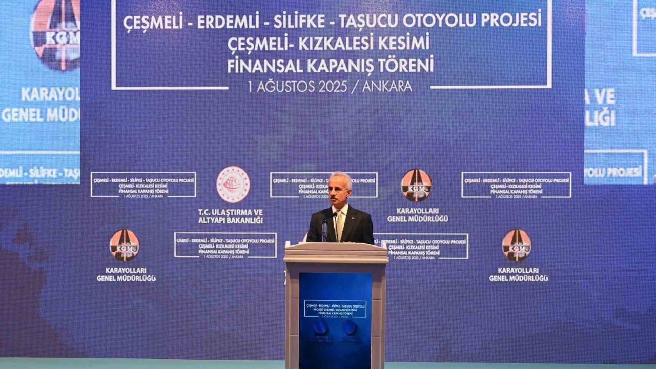 Çeşmeli-Kızkalesi Otoyolu’nda sona doğru