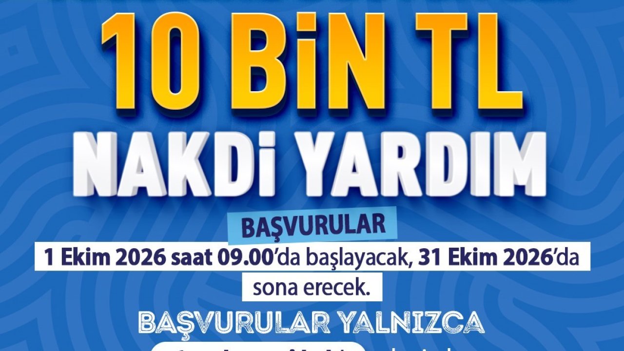Kayseri Büyükşehir’den üniversiteli öğrencisi bulunan ailelere 10 bin TL destek