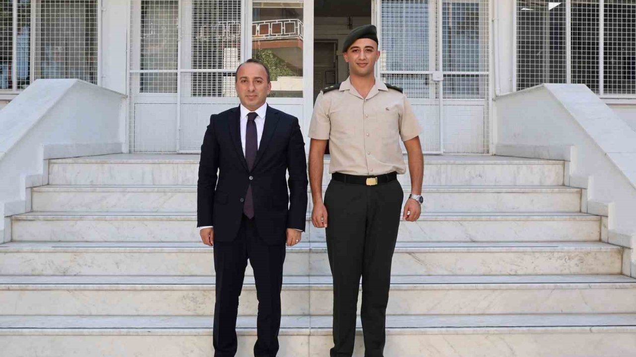 Kaymakam Erdoğan, Çınar’a yeni görevinde başarı diledi