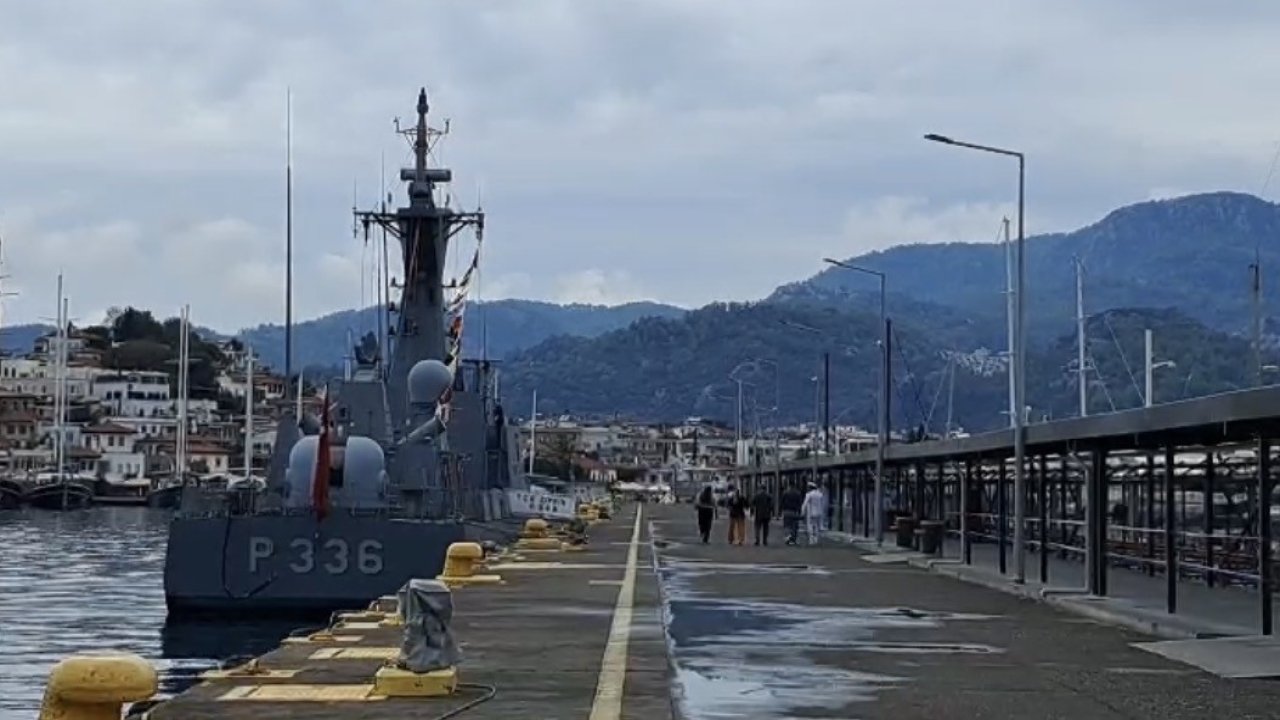 TCG Zıpkın Marmaris’te halkın ziyaretine açıldı