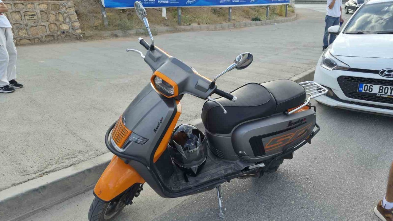 Adıyaman’da motosiklet kazasında 1 kişi yaralandı